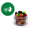 Twist Top Container w/ Green Cap Filled w/ Chocolate Littles